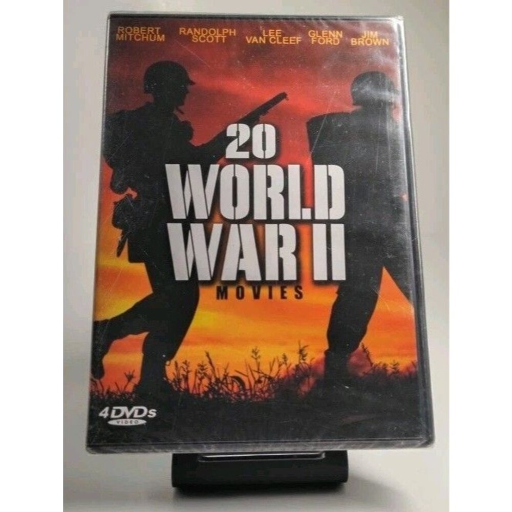 20 World War II Movies: WWII Collection (DVD, 4-disc) NEW SEALED